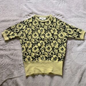 Lacey Floral Sweater from Tatyana Sz XS